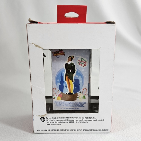 Hallmark ELF Retro Video Cassette Case Christmas Ornament - Picture 6 of 12